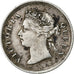 Hong Kong, Victoria, 5 Cents, 1887, Silver, EF(40-45), KM:5