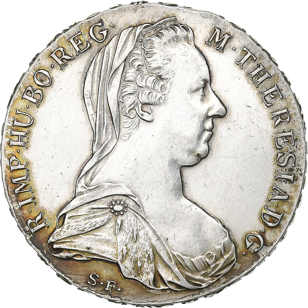 Austria, Maria Theresa, Thaler, 1780, Vienna, Restrike, Silver, MS(60-62)