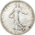 Moneta, Francia, Semeuse, Franc, 1916, Paris, 1 Franc, BB+, Argento, KM:844.1