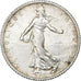 Moneta, Francia, Semeuse, Franc, 1916, Paris, 1 Franc, BB+, Argento, KM:844.1