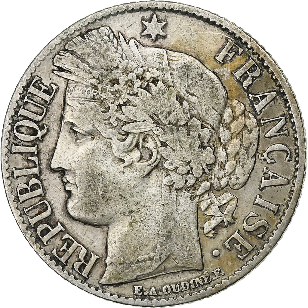 Coin, France, Cérès, Franc, 1895, Paris, VF(30-35), Silver, KM:822.1