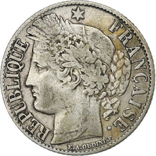 Coin, France, Cérès, Franc, 1895, Paris, VF(30-35), Silver, KM:822.1