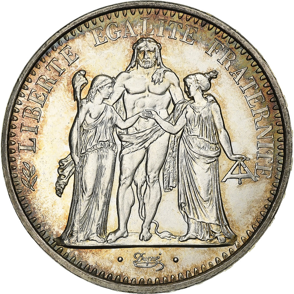 Münze, Frankreich, Hercule, 10 Francs, 1970, Paris, VZ+, Silber, KM:932