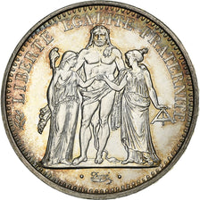 Moneta, Francja, Hercule, 10 Francs, 1970, Paris, MS(60-62), Srebro, KM:932