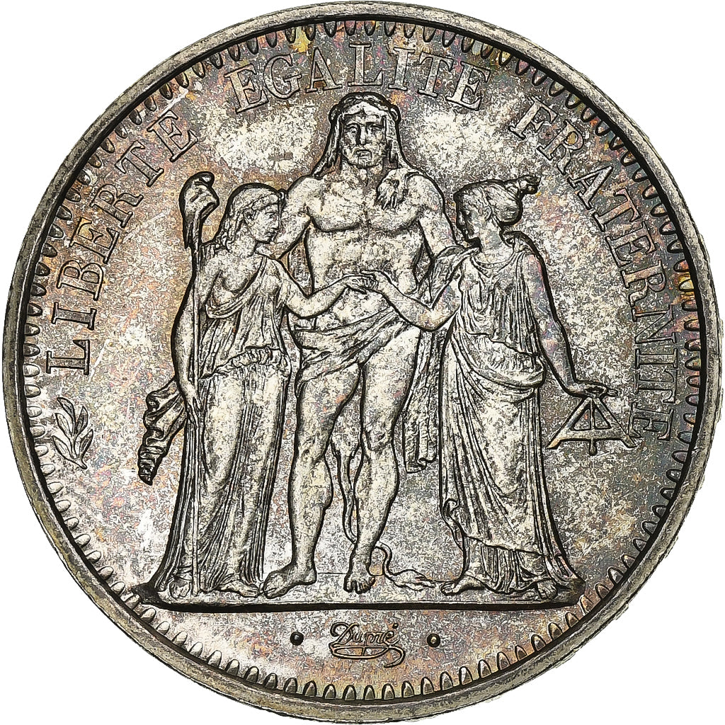 Münze, Frankreich, Hercule, 10 Francs, 1970, Paris, VZ+, Silber, KM:932