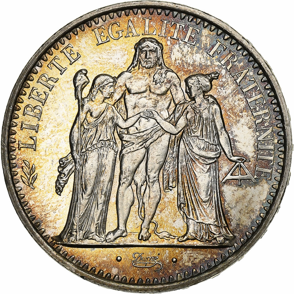 Coin, France, Hercule, 10 Francs, 1967, Paris, MS(60-62), Silver, KM:932