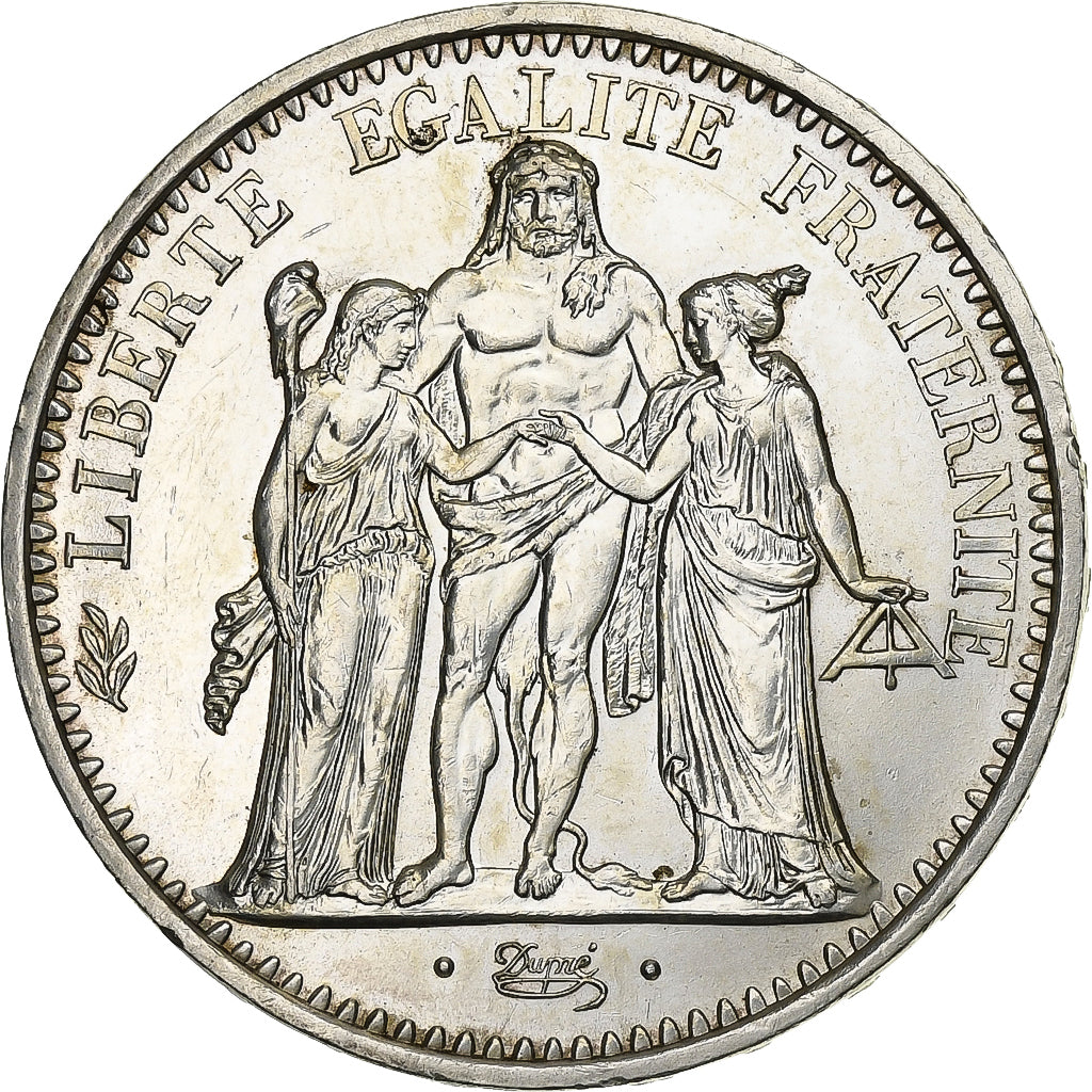 Coin, France, Hercule, 10 Francs, 1971, Paris, MS(60-62), Silver, KM:932