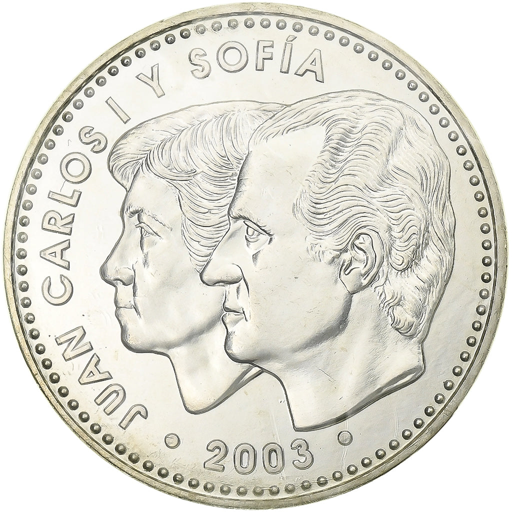 Spanien, 12 Euro, 25th Anniversary of Constitution, 2003, Madrid, FDC, STGL