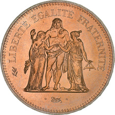 France, Hercule, 50 Francs, 1976, Paris, série FDC, FDC, Argent, Gadoury:882