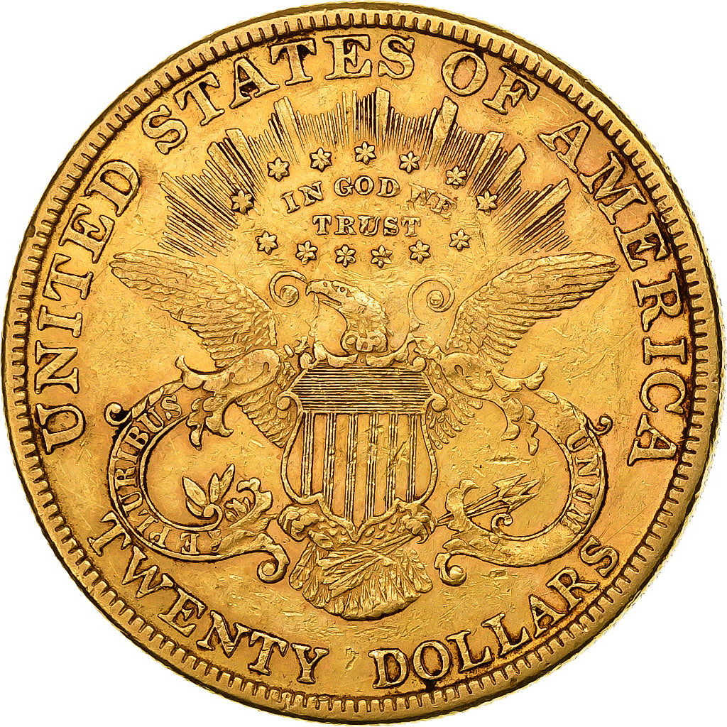 United States, $20, Double Eagle, Liberty Head, 1880, U.S. Mint, Gold