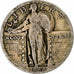 United States, Quarter, Standing Liberty Quarter, 1928, U.S. Mint, Silver