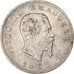 Coin, Italy, Vittorio Emanuele II, Lira, 1863, Milan, VF(30-35), Silver, KM:5a.1