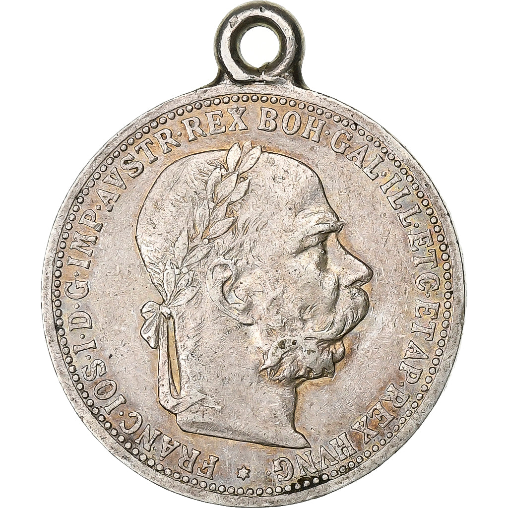 Austria, Franz Joseph I, Corona, 1894, EF(40-45), Silver, KM:2804