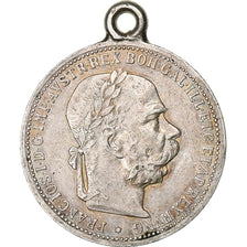 Austria, Franz Joseph I, Corona, 1894, EF(40-45), Silver, KM:2804