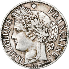 France, Franc, Cérès, 1888, Paris, Silver, EF(40-45), KM:822.1
