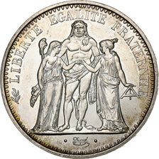 France, 10 Francs, Hercule, 1971, Paris, Silver, MS(60-62), KM:932