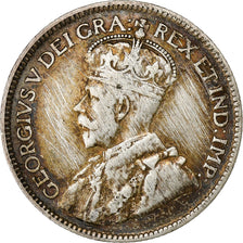 Canada, George V, 25 Cents, 1918, Royal Canadian Mint, Argent, TB+, KM:24