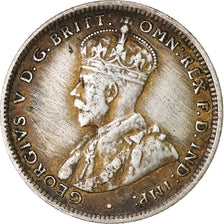 BRITISH WEST AFRICA, George V, Shilling, 1917, Silver, EF(40-45), KM:12