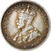 BRITISH WEST AFRICA, George V, Shilling, 1917, Silver, EF(40-45), KM:12