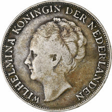 Curaçao, Wilhelmina I, Gulden, 1944, Silver, VF(30-35), KM:161.2