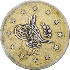 Coin, Turkey, Abdul Mejid, Kurush, 1851 (1255//13), Qustantiniyah, AU(50-53)