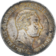 German States, Paul Frédéric, 2/3 Reichsthaler = 1/18 Mark de Cologne, 1841