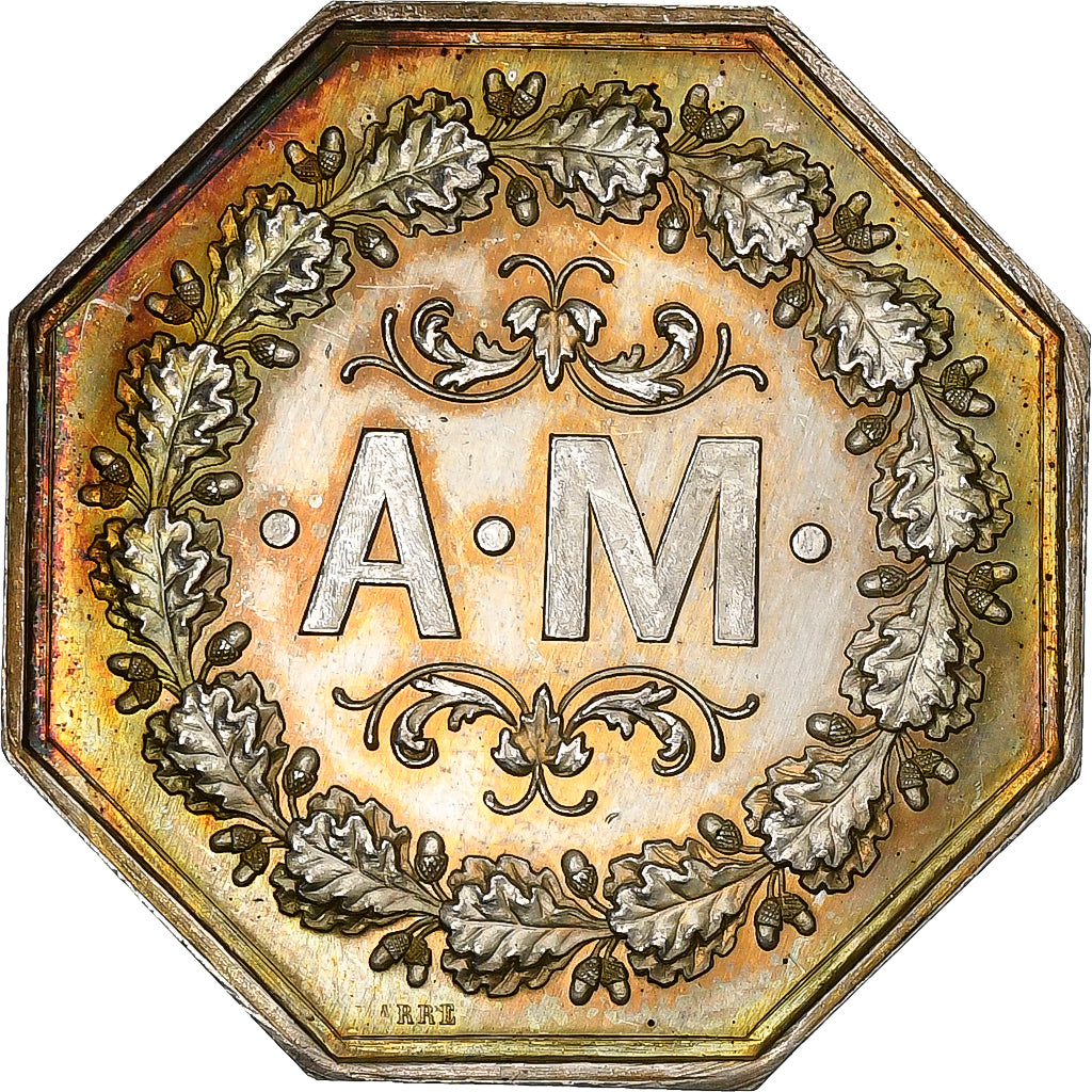 França, Token, Assurance Mutuelle contre l'Incendie, Seine et Marne, 1847