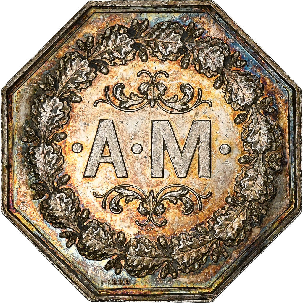 França, Token, Assurance Mutuelle contre l'Incendie, Seine et Marne, 1847