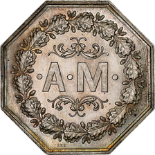 France, Jeton, Assurance Mutuelle contre l'Incendie, Seine et Marne, 1847