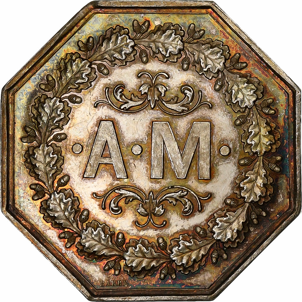 França, Token, Assurance Mutuelle contre l'Incendie, Seine et Marne, 1847