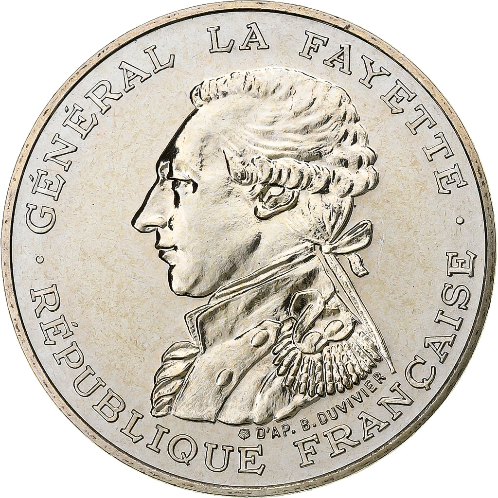 Münze, Frankreich, 100 Francs, 1987, STGL, Silber, KM:962a
