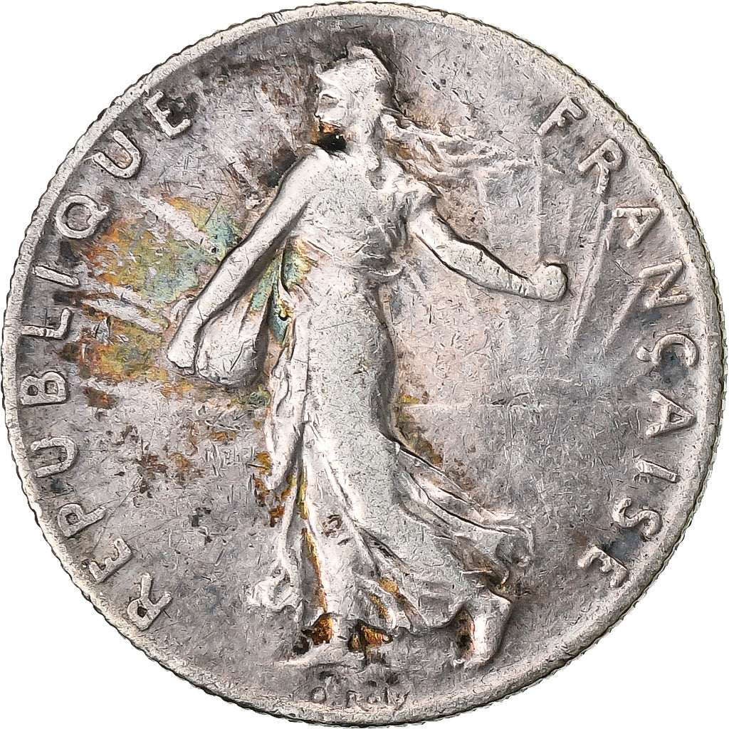 Frankreich, Semeuse, 50 Centimes, 1914, Paris, SS+, Silber, KM:854, Gadoury:420