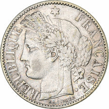 Munten, Frankrijk, Cérès, 2 Francs, 1881, Paris, ZF, Zilver, KM:817.1