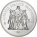 France, 50 Francs, Hercule, 1974, Paris, Silver, MS(63), Gadoury:882, KM:941.1