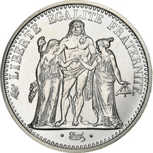 France, 10 Francs, Hercule, 1973, Paris, Silver, MS(64), Gadoury:813, KM:932