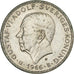 Moneda, Suecia, Gustaf VI, 5 Kronor, 1966, BC+, Plata, KM:839