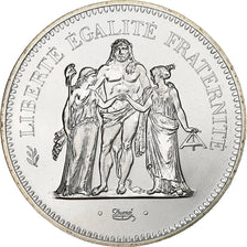France, Hercule, 50 Francs, 1976, Paris, série FDC, MS(65-70), Silver