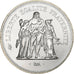 France, Hercule, 50 Francs, 1976, Paris, série FDC, MS(65-70), Silver