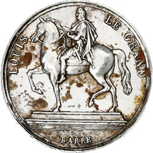 Francia, Medal, Charles X, Place Louis le Grand, Quinarius, Charles X, Histor...