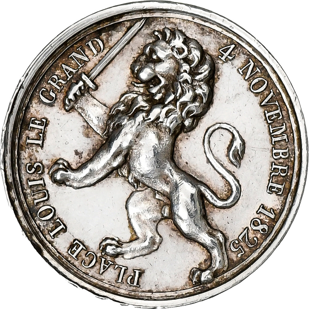 France, Charles X, Place Louis le Grand, Quinarius, Charles X, History, Medal