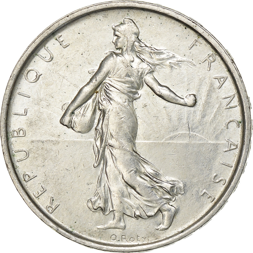 France, Semeuse, 5 Francs, 1969, Paris, AU(55-58), Silver, KM:926, Gadoury:770