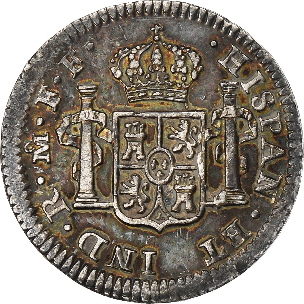 Moneda, México, Charles III, 1/2 Réal, 1781, Mexico City, EBC, Plata, KM:69.2