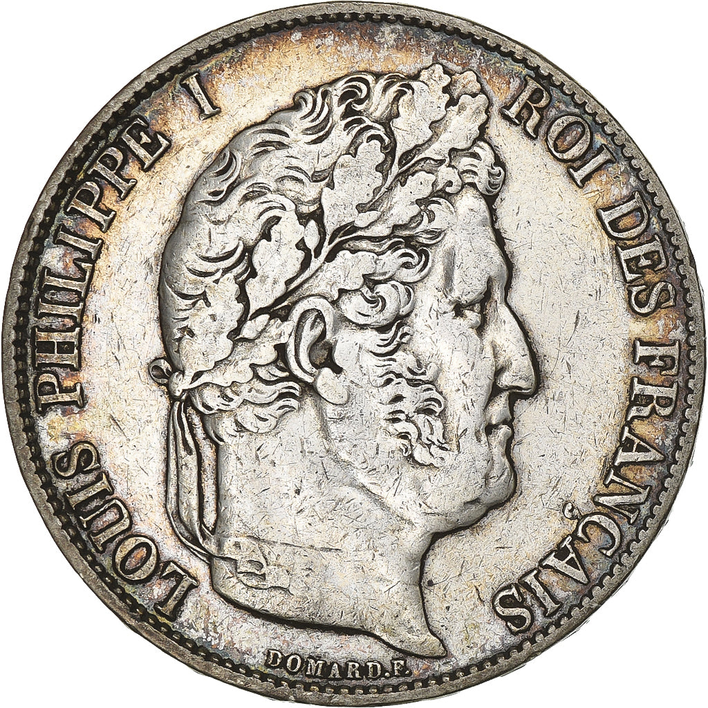 France, 5 Francs, Louis-Philippe, 1848, Paris, Argent, TTB, Gadoury:678a