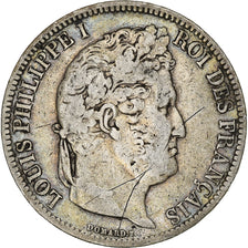 Coin, France, Louis-Philippe, 5 Francs, 1831, Rouen, VF(20-25), Silver