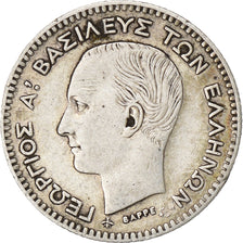 Moneta, Grecja, George I, 20 Lepta, 1874, Paris, VF(30-35), Srebro, KM:44