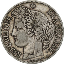 Coin, France, Cérès, 5 Francs, 1850, Paris, VF(30-35), Silver, KM:761.1
