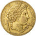 France, Cérès, 20 Francs, 1849, Paris, AU(50-53), Gold, KM:762, Gadoury:1059