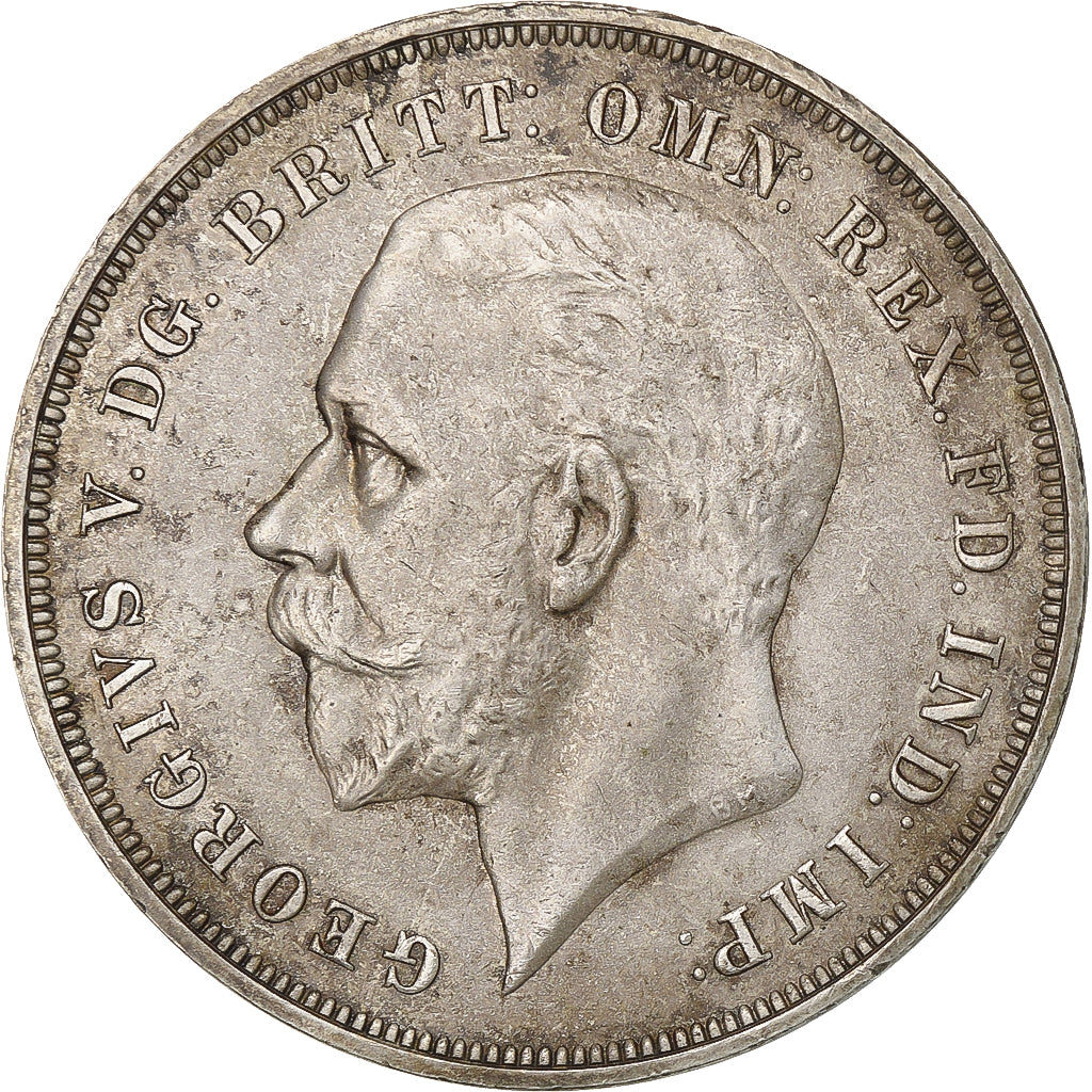 Grande-Bretagne, George V, Crown, 1935, Londres, BE, Argent, SUP