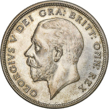 Great Britain, George V, Crown, 1927, Silver, EF(40-45), KM:842