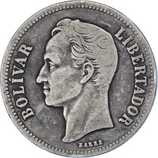 Venezuela, République, 2 Bolivares 1935, KM Y23